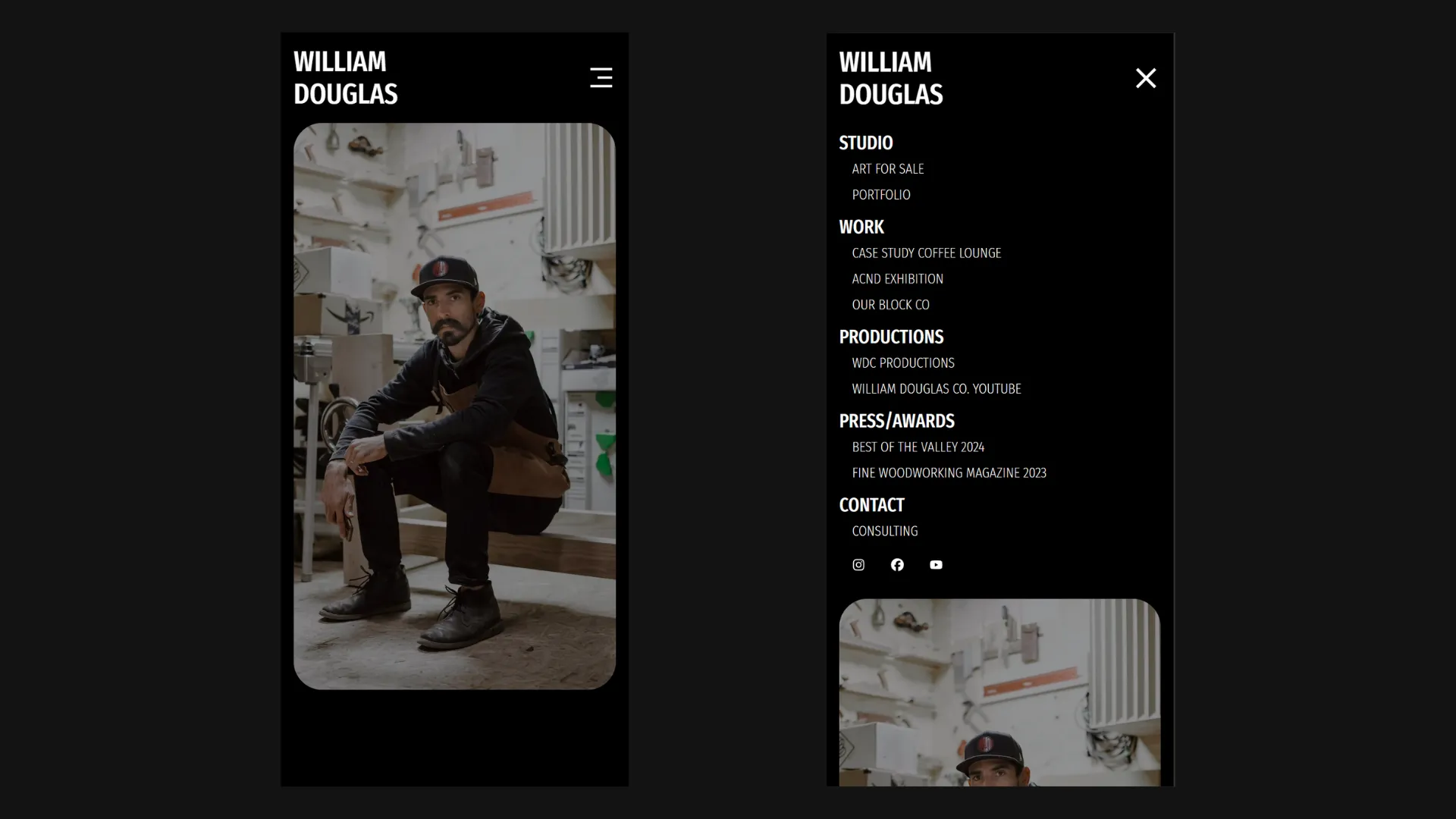 Purpose After Sports website screenshot